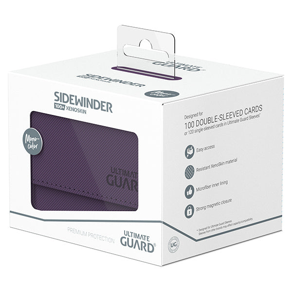 Deck Case: SideWinder 100+ Standard Size Monocolor- Purple