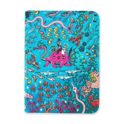 Vault X - 9-Pocket Exo-Tec® Zip Binder Water: Osare