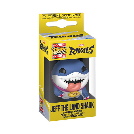 Funko Pop! Keychain: Marvel Rivals - Jeff the Land Shark