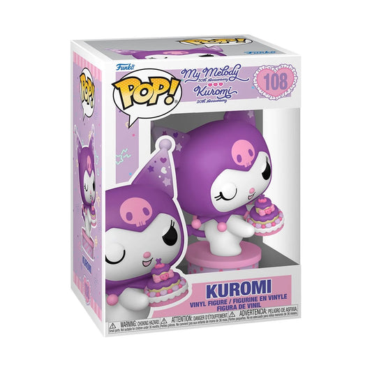 Funko Pop! Hello Kitty and Friends - Kuromi 20th Anniversary Kuromi with Cake
