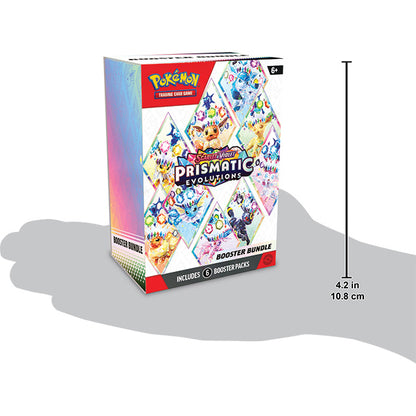 pokemon johto booster box Pokémon TCG: Scarlet & Violet Prismatic Evolutions- Booster Bundle – The Eternal Forge