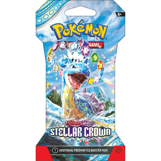 Pokemon TCG: Scarlet & Violet 07 Stellar Crown - Sleeved Booster Pack