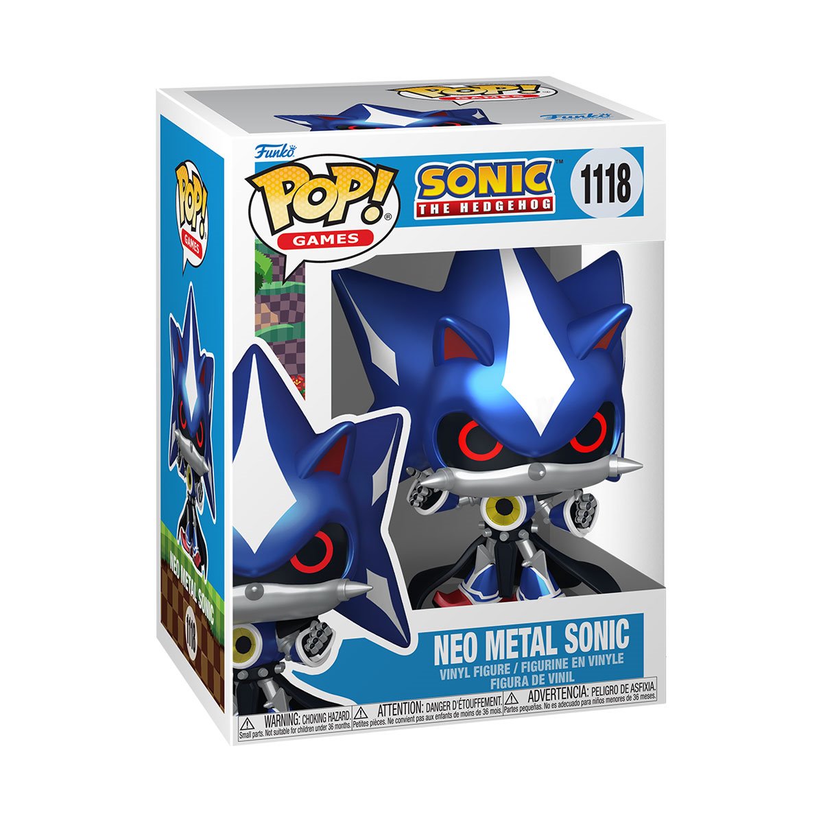 Funko Pop! Sonic the Hedgehog - Neo Metal Sonic Metallic
