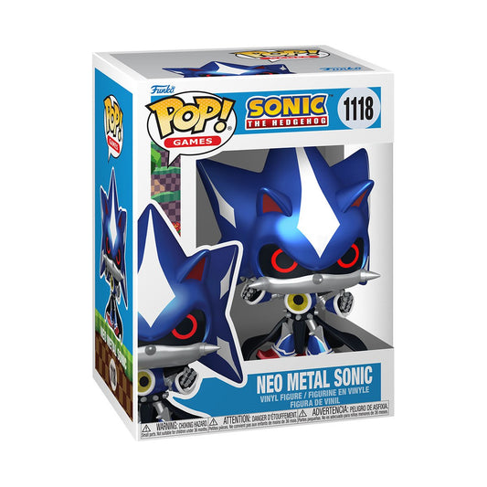 Funko Pop! Sonic the Hedgehog - Neo Metal Sonic Metallic