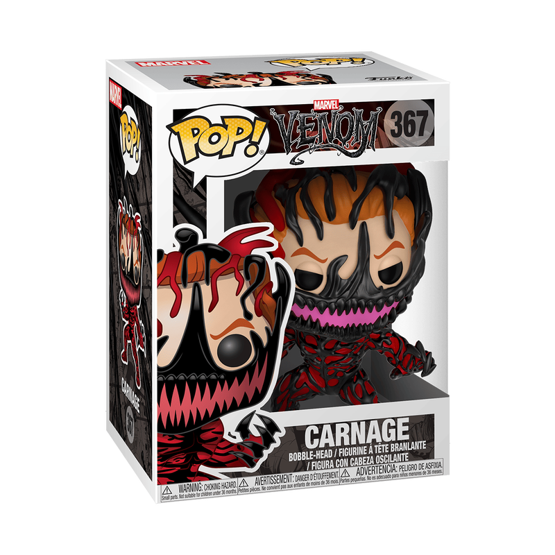 FUNKO POP! MARVEL: Marvel Venom - Carnage (Cletus Kasady)