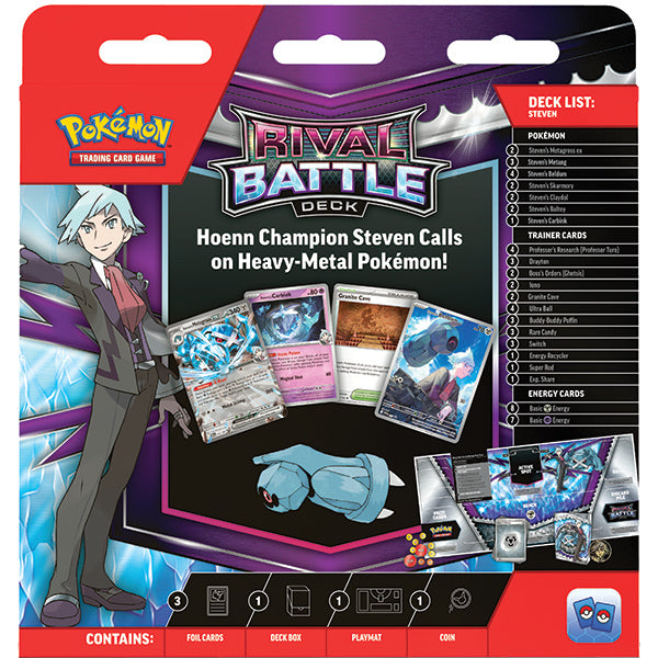 Pokemon TCG: Rival Battle Deck (Steven)