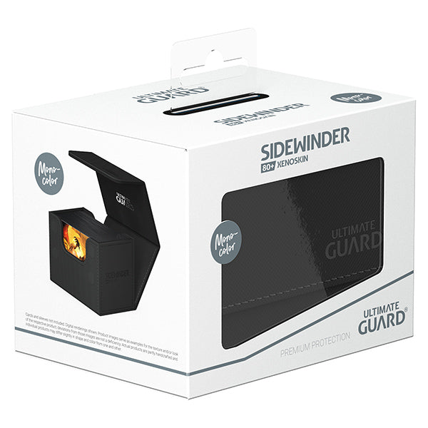 Deck Case: SideWinder 80+ Standard Size Monocolor- Black