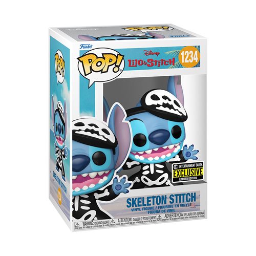 Funko Pop!  Lilo & Stitch Skeleton Stitch - Entertainment Earth Exclusive