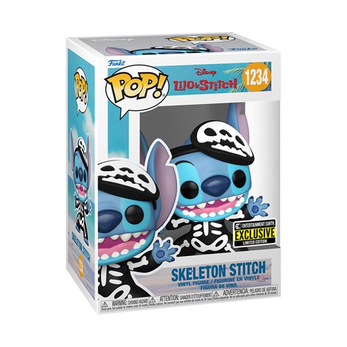 Funko Pop!  Disney -  Skeleton Stitch (Entertainment Earth)