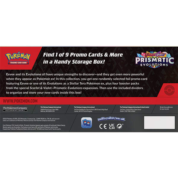 Pokémon TCG: Scarlet & Violet Prismatic Evolutions- Surprise Box