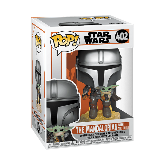 Funko Pop! Star Wars The Mandalorian - The Mandalorian Flying w/ Jet Pack