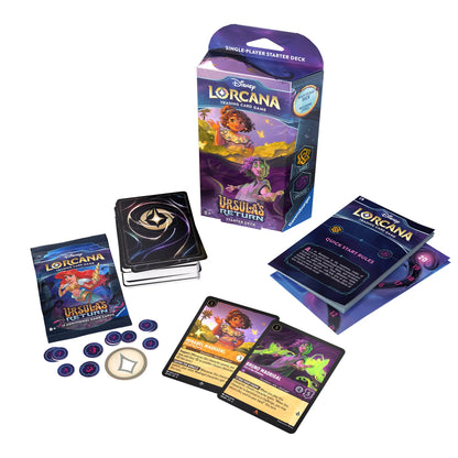 Disney Lorcana: Ursula's Return Starter Deck (Amber & Amethyst) – The Eternal Forge