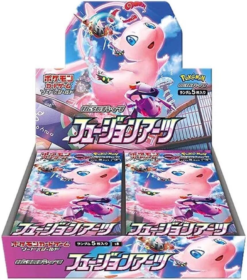 Pokémon TCG:  Fusion Arts Booster Box - S8: Fusion Arts (JP)