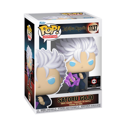 Funko Pop! Jujutsu Kaisen - Satoru Gojo Unmasked Hollow Purple (Chalice Collectibles)