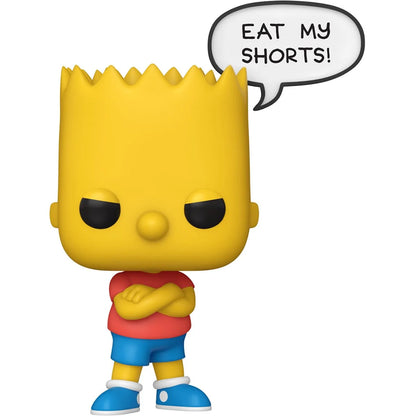 Funko Pop! The Simpsons Bart Pop! Saying  (Specialty Series)