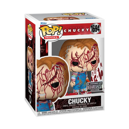 Funko Pop Bride of Chucky Chucky Bloody Entertainment Earth The Eternal Forge
