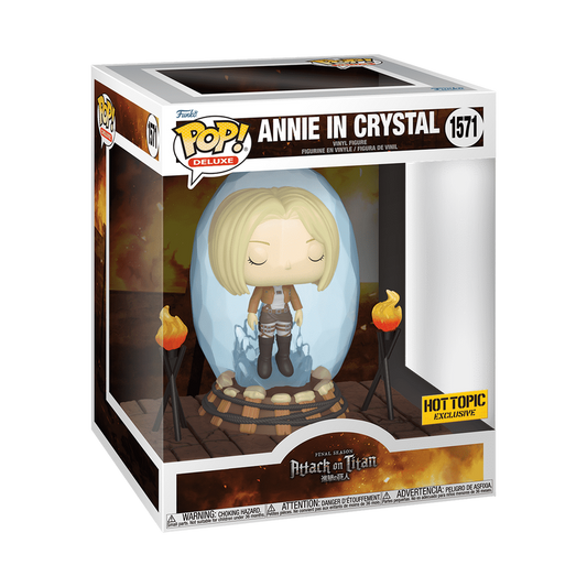 Funko Pop! Deluxe Attack on Titan - Annie in Crystal (Hot Topic)