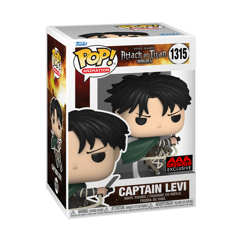 Funko Pop! Attack on Titan - Captain Levi (AAA)