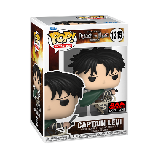 Funko Pop! Attack on Titan - Captain Levi (AAA)