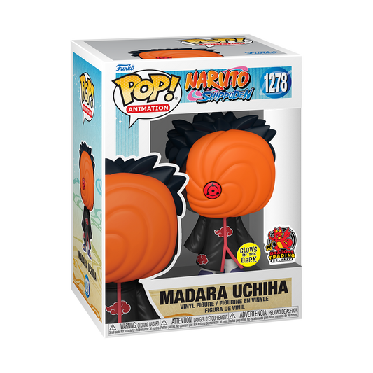FUNKO POP! ANIMATION: Naruto Shippuden - Madara Uchiha (Obito) (GITD)(Dragons Trading Exclusive)