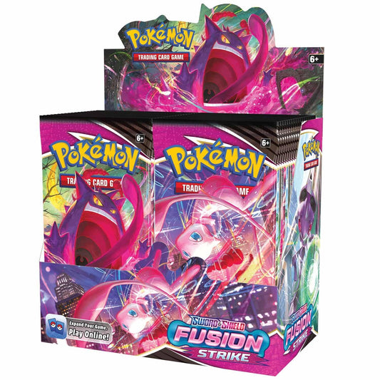 Pokémon TCG: Sword and Shield Fusion Strike: Booster Display