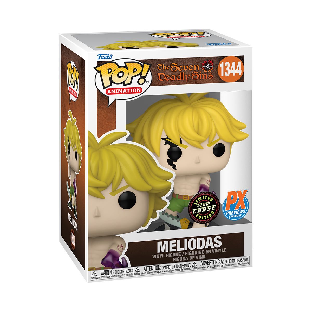 Funko Pop! Seven Deadly Sins - Meliodas Demon Mode CHASE (PX)