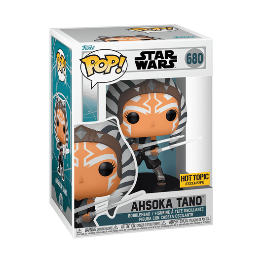 Funko Pop! Star Wars - Ahsoka Tano with Dual Lightsabers (Hot Topic)