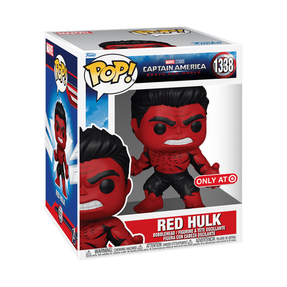 Funko Pop! Marvel - Super Red Hulk (Target) 6-inch
