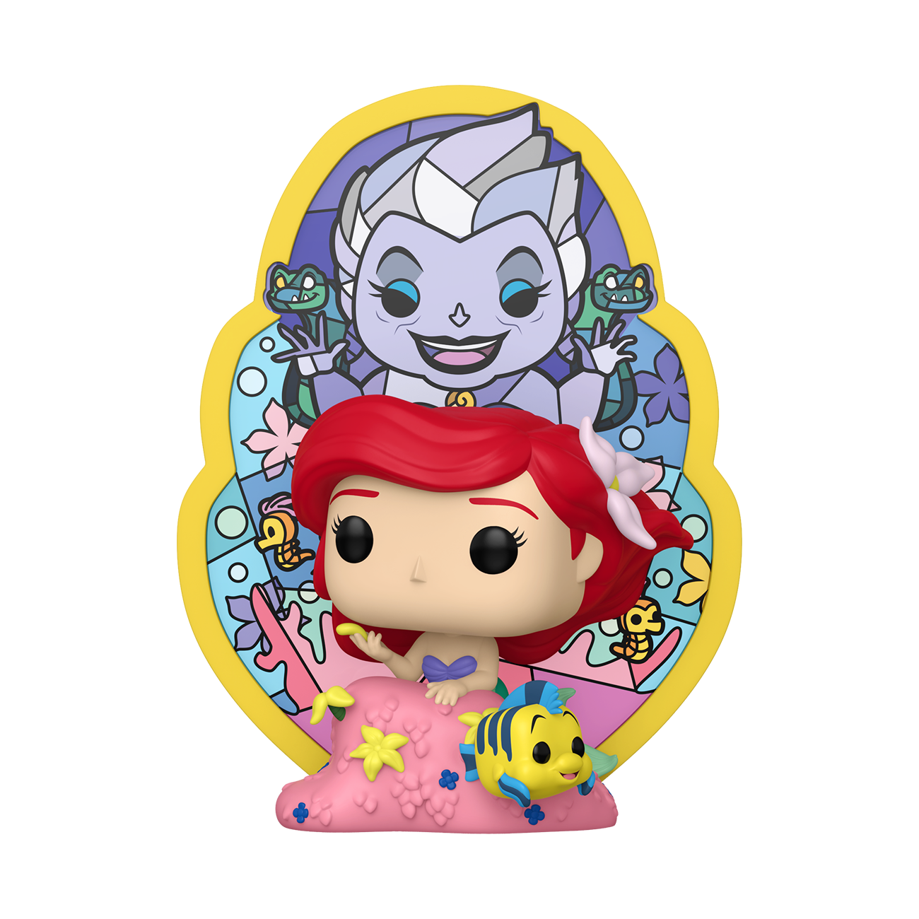 Funko Pop! Deluxe- Little Mermaid- Ariel(Glass)
