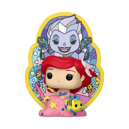 Funko Pop! Deluxe- Little Mermaid- Ariel(Glass)