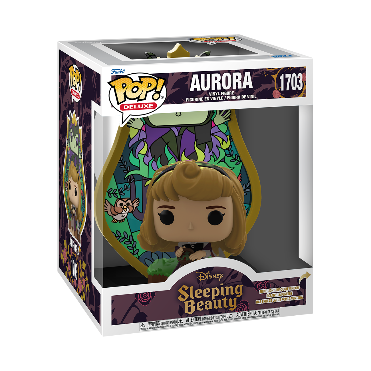 Funko Pop! Deluxe- Sleeping Beauty- Aurora(Glass)