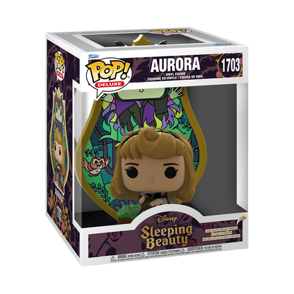 Funko Pop! Deluxe- Sleeping Beauty- Aurora(Glass)