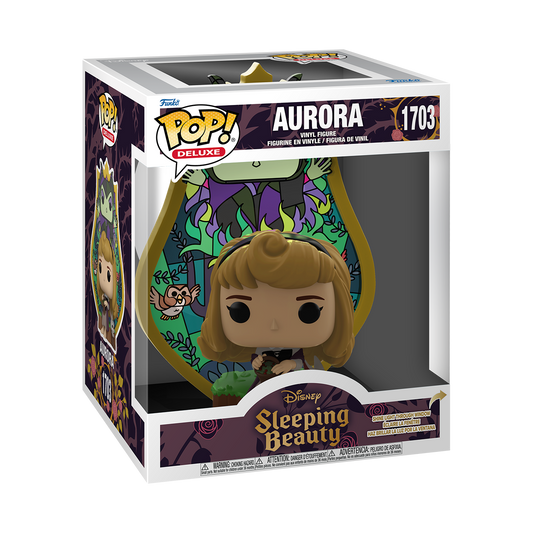 Funko Pop! Deluxe- Sleeping Beauty- Aurora(Glass)
