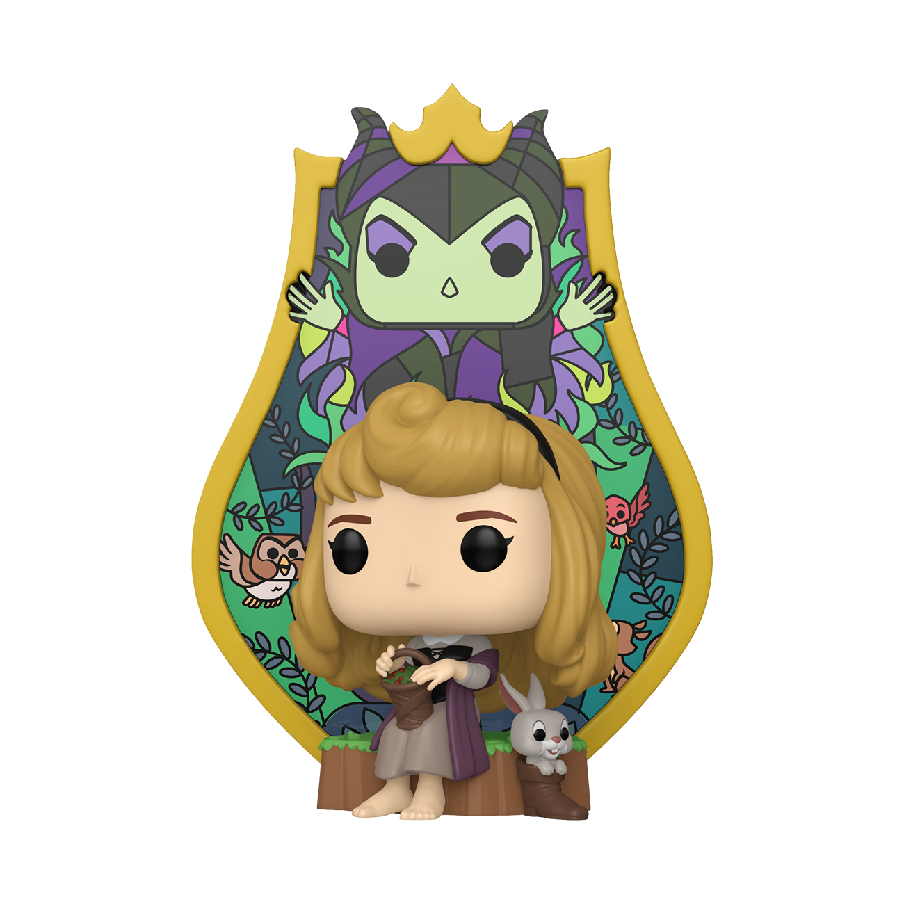 Funko Pop! Deluxe- Sleeping Beauty- Aurora(Glass)