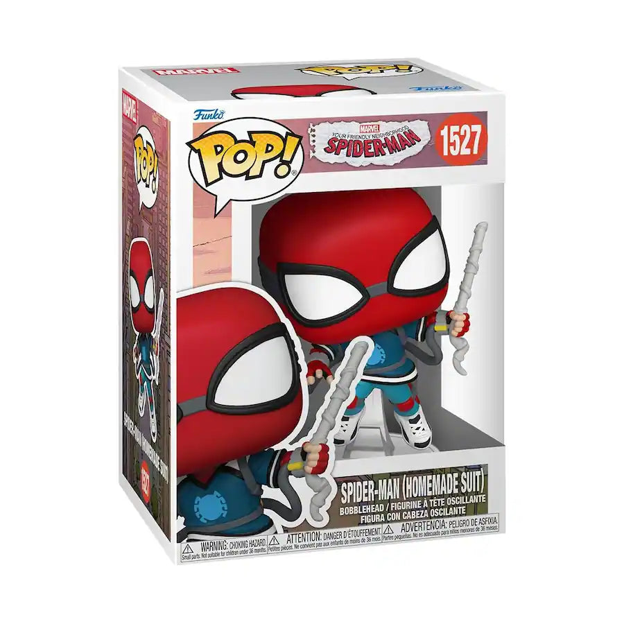 Funko Pop! Marvel Friendly Neighborhood Spider-Man - Spider-Man Homemade Suit
