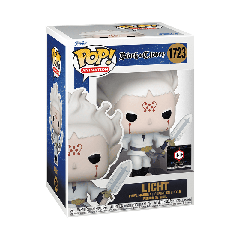 Funko Pop! Black Clover - Licht w/ Sword (Chalice Collectibles)