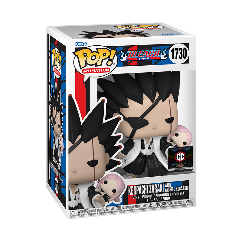 Funko Pop! Bleach - Kenpachi Zaraki w/ Yachiru Kusajishi (Chalice Collectibles)