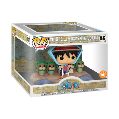 Funko Pop! Moment One Piece - Monkey D. Luffy Trains Kung Fu Dugong (Crunchyroll)