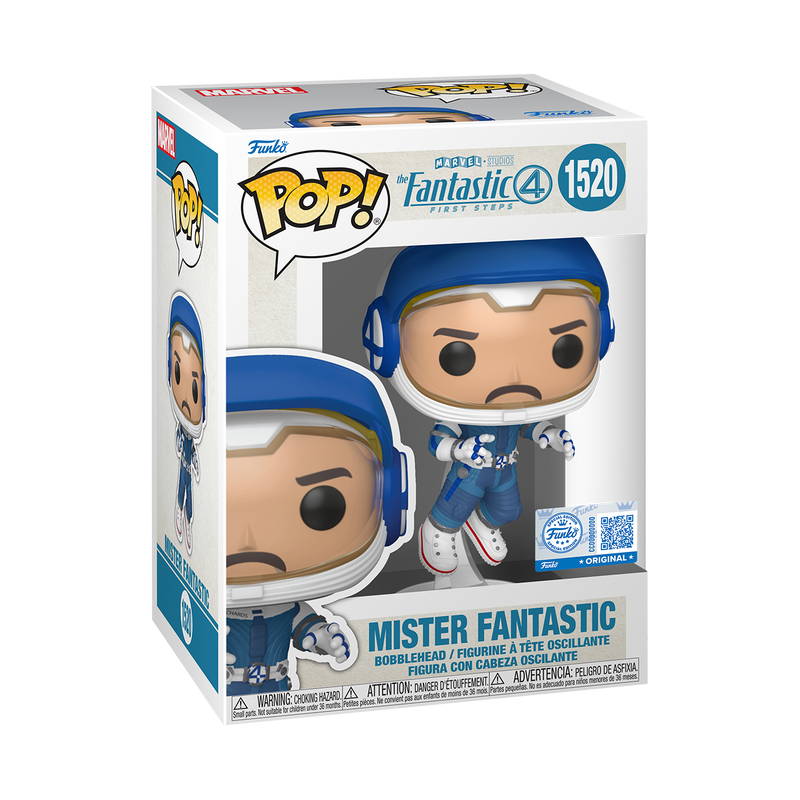 Funko Pop! Marvel - The Fantastic Four: First Steps - Mister Fantastic Space Suit