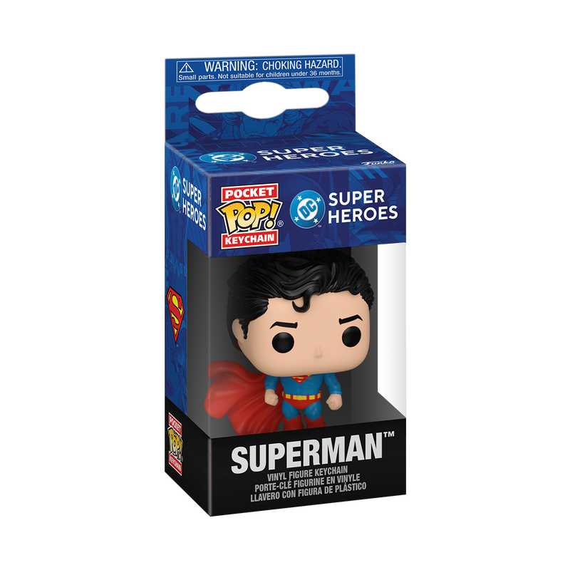 Funko Pop! Keychain: DC - Superman New Classics