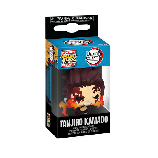 Funko Pop! Keychain: Demon Slayer - Tanjiro Kamado (Dancing Flash)