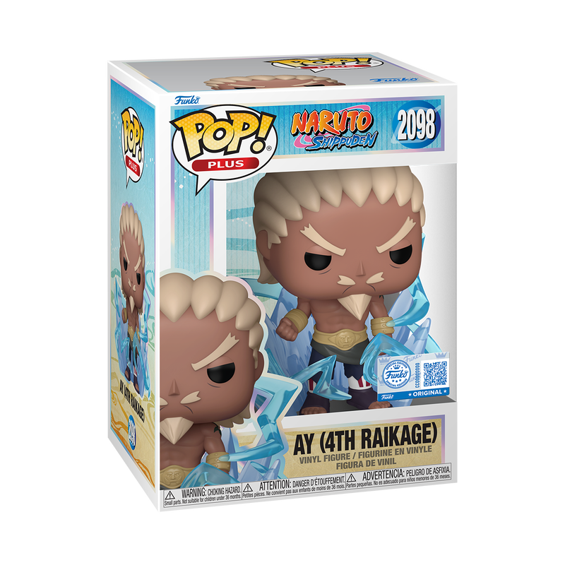 Funko Pop! PLUS - Naruto Shippuden - Ay 4th Raikage (Chalice Collectibles)