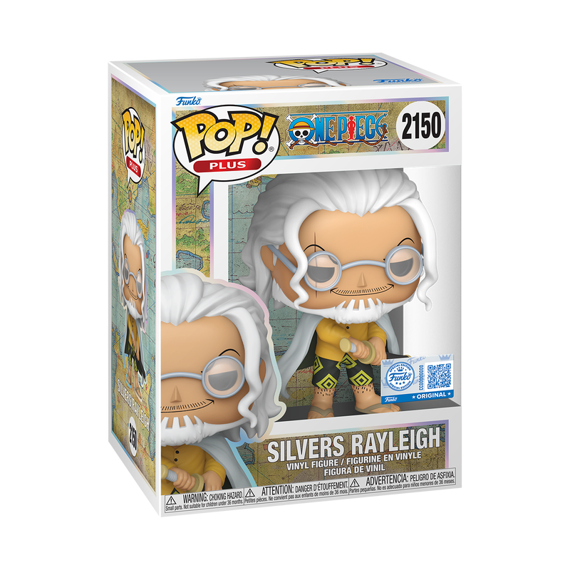 Funko Pop! PLUS - One Piece - Silvers Rayleigh (Chalice Collectibles)