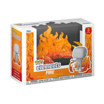 Funko Pop! Elements- Fire- Red