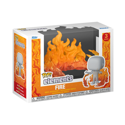 Funko Pop! Elements- Fire- Red