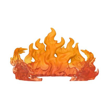 Funko Pop! Elements- Fire- Red
