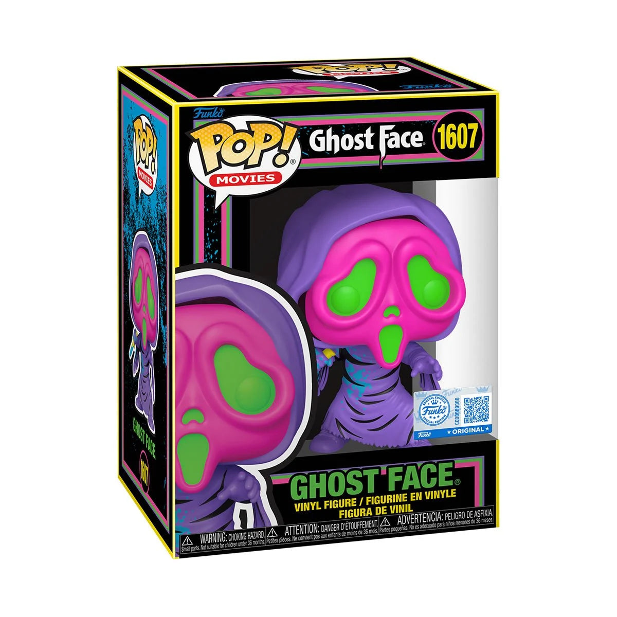 Funko Pop! Scream - Ghost Face Black Light (Entertainment Earth Exclusive)