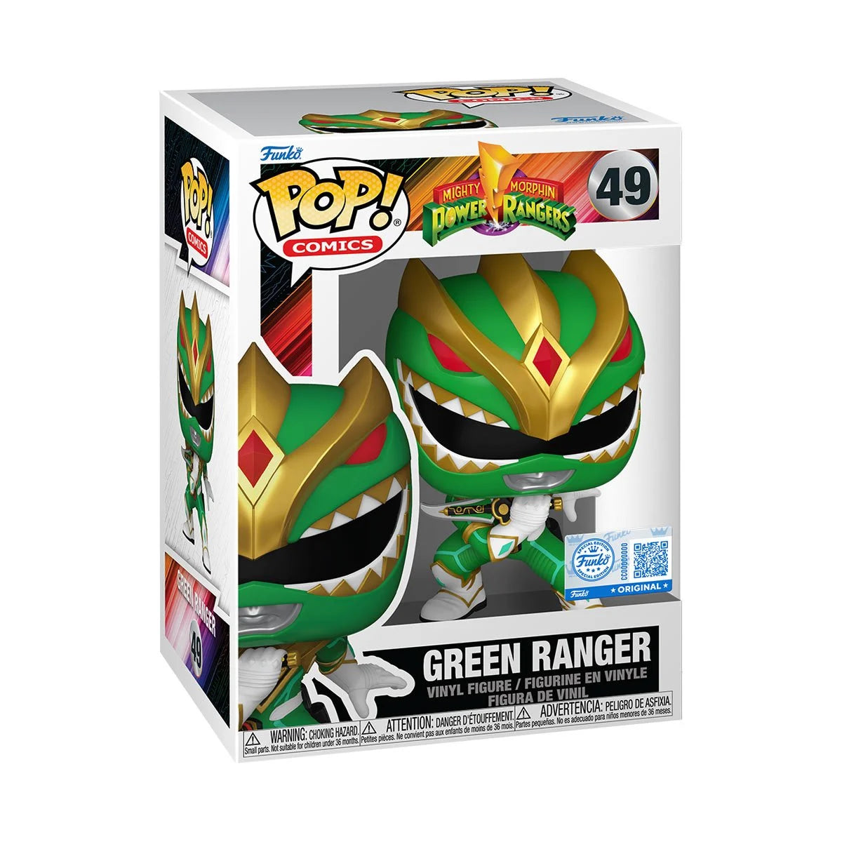 Funko Pop! Mighty Morphin Power Rangers - Green Ranger (Entertainment Earth)