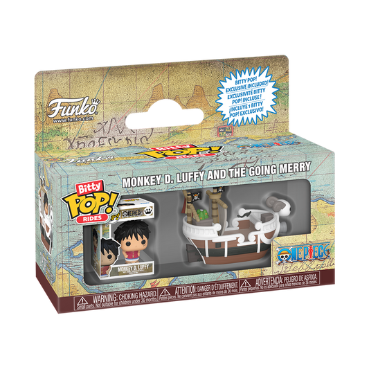 Funko Bitty Pop! Ride- One Piece - Luffy With Going Merry