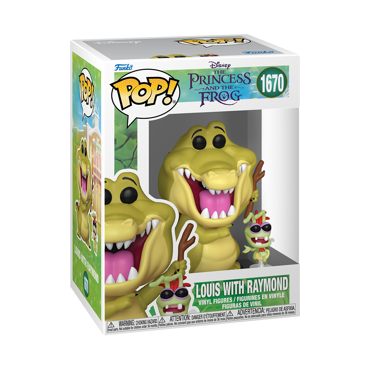 Funko Pop! The Princess And The Frog - Louis With Raymond